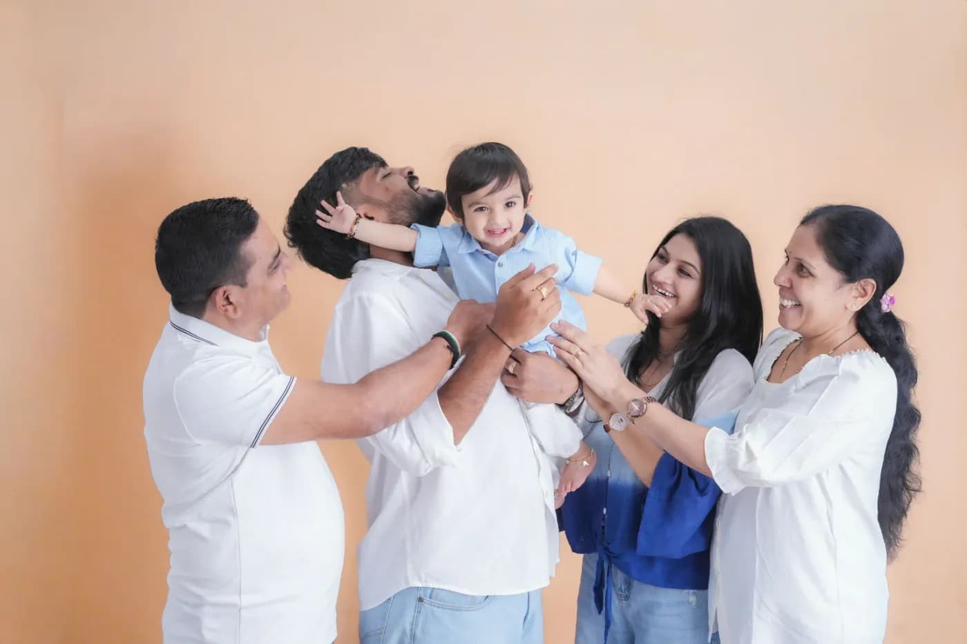 Family spending time together